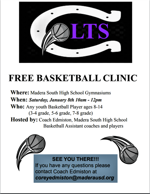 Free Basketball clinic